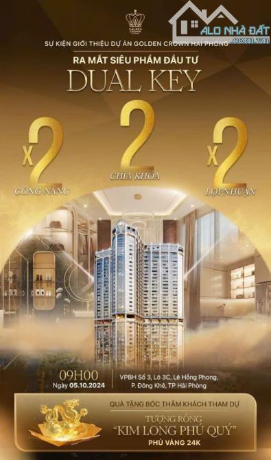 CÙNG GOLDEN CROWN HAI PHONG CHỌN PHONG CÁCH SỐNG ĐẲNG CẤP QUỐC TẾ