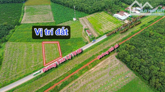 ✨ 28M Ngang Mặt tiền Tỉnh lộ 781B (LG: 15M). Tổng diện tích: 1.100m2 (300m2 ONT) - 3.08 Tỷ - 11
