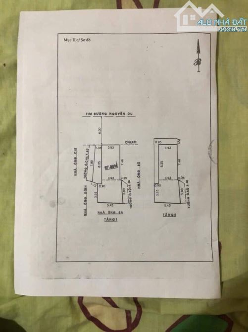 Cần bán nhà mặt tiền đường Nguyễn Du, Quy Nhơn - 1