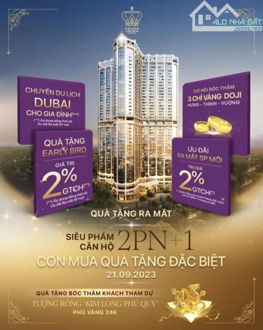 CÙNG GOLDEN CROWN HAI PHONG CHỌN PHONG CÁCH SỐNG ĐẲNG CẤP QUỐC TẾ - 1