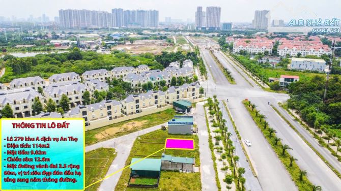Hàng Hiếm! E bán lô đất mặt đường 3.5, S = 110m2 mặt tiền siêu rộng 9m kinh doanh rất tốt - 2