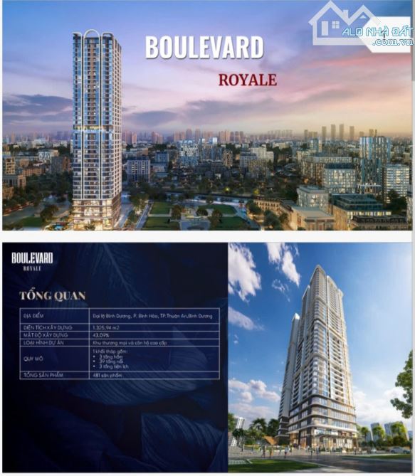 TẶNG 10 CHỈ VÀNG KHI MUA CĂN HỘ Boulevard Royale, Thuận An, Bình Dương - 3