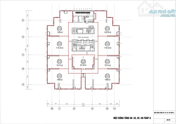 Cho thuê văn phòng tại Discovery Complex - 302 Cầu Giấy 83m2, 84,4m2, 116m2... - 5