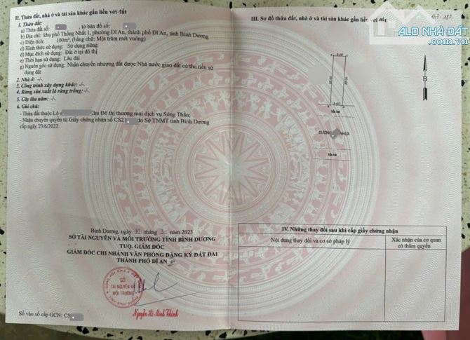 6,3Tỷ TL🔥Bán nhà 1 trệt 2 lầu (5x20), khu Vincom ngã tư 550, p.Dĩ An, Tp.Dĩ An - 5