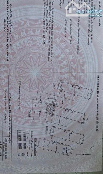 Bán khách sạn 1/ Thống Nhất, P10, Gò Vấp. DT 4.5x19m, 4tầng 8P, HXH 6m, 11,9tỷ - 5