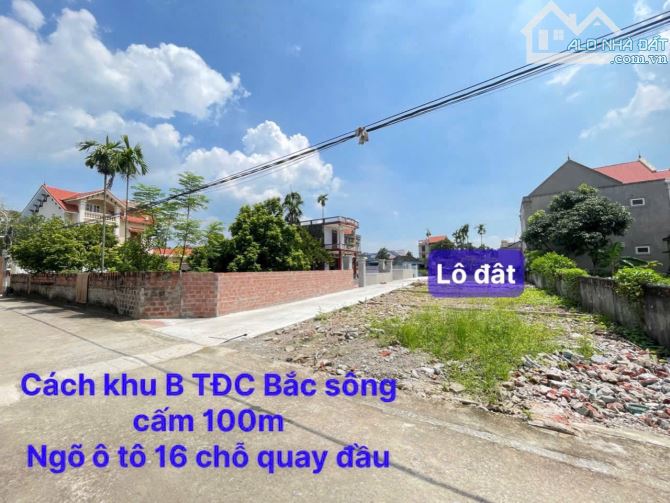 Bán đất Dương Quan gần sát TĐC khu B thông ra trung tâm Hành Chính ô tô đỗ cửa giá 1,x tỷ