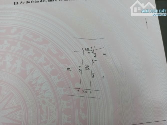 CC gửi bán GẤP lô đất hoa hậu tại Nhân Huệ, phường Đồng Mai, 40m2, nhỉnh 3 tỷ, 2 thoáng