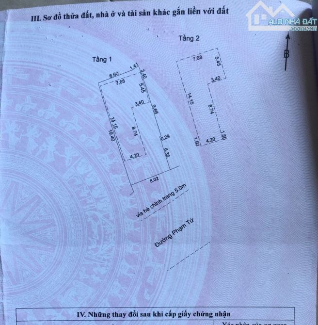 Bán Biệt thự Mt đường 10.5m Phạm Tứ, phường Khuê Trung, Cẩm Lệ - Ngang 8.2m*19m