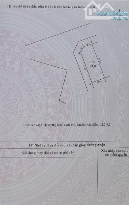 BÁN ĐẤT ĐẤU GIÁ ĐÔNG HỘI, ĐÔNG ANH- LÔ GÓC- 94m mặt tiền 16m- 13.6 tỷ - 1