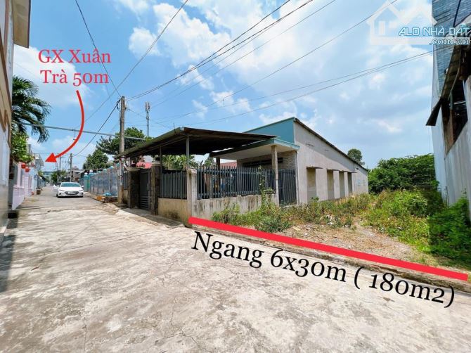 🆘HẠ GIÁ 400 bán gấp ( 3ti7👉3ti3   ➡️Bán lô đất 180m2 cực đẹp ngay Gx Xuân Trà P.Hố Na - 1