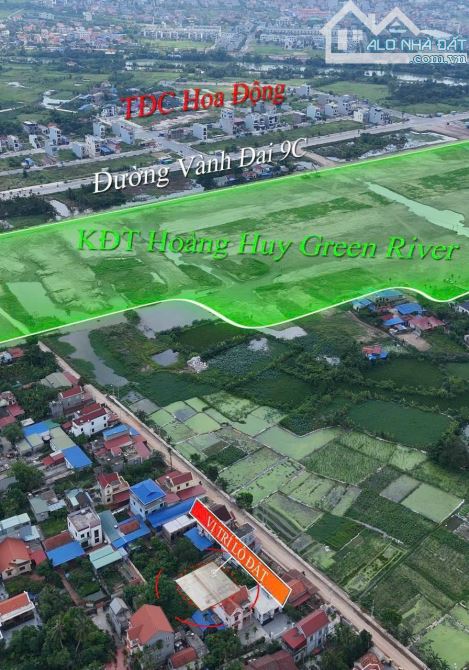 Chính chủ gửi bán lô 85m Hoa Động sát dự án Hoàng Huy giá 1,x tỷ. _ Diện tích 85m2 mặt tiề - 2