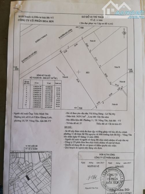 3348m2 Mặt tiền đường 2/9, phường 11, tp Vũng Tàu - 2