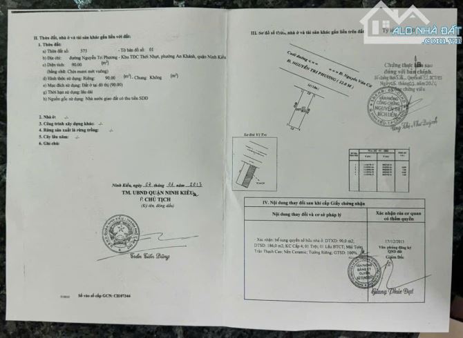 Bán nhà 1 lầu MT đường Nguyễn Tri Phương KDC Thới Nhựt . Giá 6,6 tỷ - 4