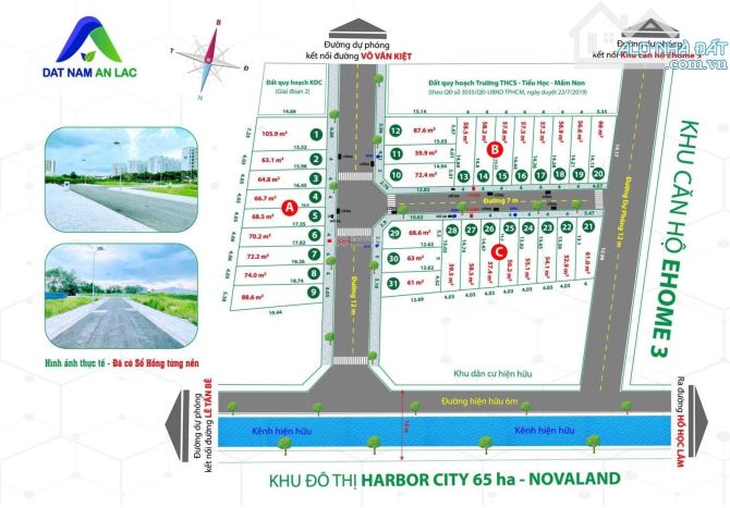 ĐẤT NỀN KDC ĐẤT NAM AN LẠC - GIỎ HÀNG TRỰC TIẾP CĐT - GIÁ VÀ CHÍNH SÁCH MỚI NHẤT NĂM 2024