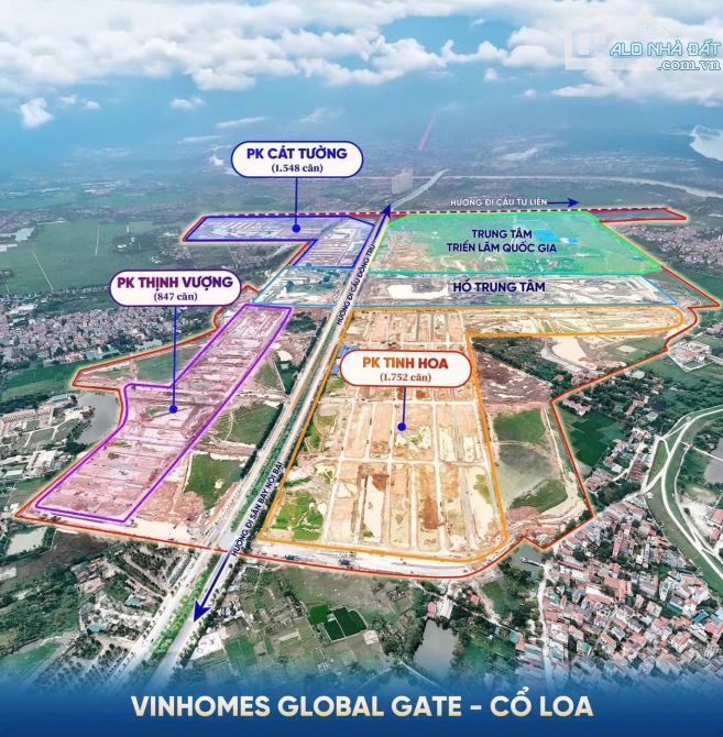 Chuẩn bị tiếp đón cơn sóng thần đến từ miền Đông nước Anh- gọi là Đông Anh-Vinhomes Cổ Loa