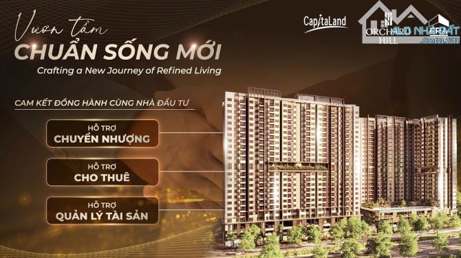 CHỈ VỚI 48 TRIỆU/M2 SỞ HỮU CĂN HỘ CAO CẤP ĐÁNG MUA NHẤT BÌNH DƯƠNG - ORCHARD HILL