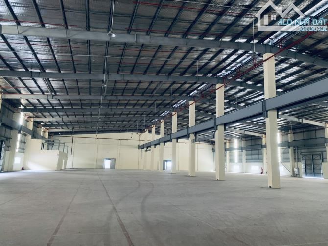 Cho thuê kho diện tích 5.500m2 đầy đủ PCCC tự động kcn khai sơn