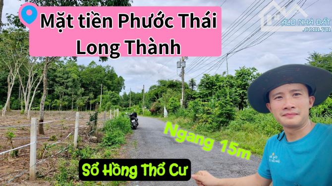 Mặt tiền ấp 3 Phước Thái 1277m2 có 150m thổ cư giá mềm như năm 2018