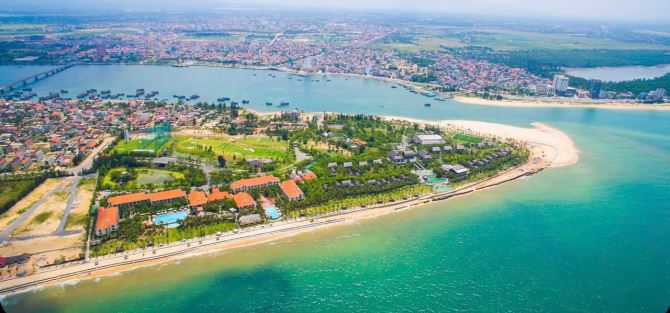 Đất Biệt thự ngay mũi tàu Bảo Ninh, cực đẹp, sổ riêng công chứng ngay - 1