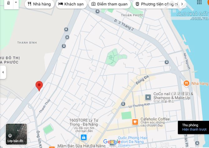 👉Bán 125m2 Đất Đường Nguyễn Tất Thành,Đoạn Gần Ông Ích Khiêm-giá 12,8Tỷ - 1