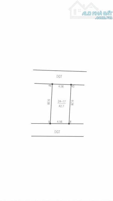 Bán gấp lô đất 2MT_ 42.7m_Mt 4.56_Giá 3.6 tỷ ô tô đỗ cửa Đức Thượng, Hoài Đức, Hà Nội - 1