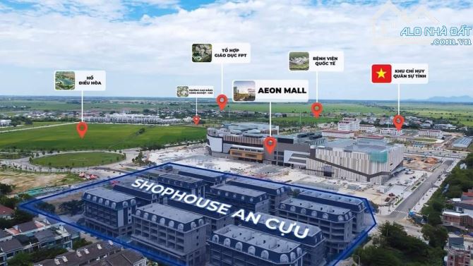 ✅ 💥 SHOPHOUSE AN CỰU CITY, AN ĐÔNG ĐỐI DIỆN AEON MALL – 15,X TỶ - 1