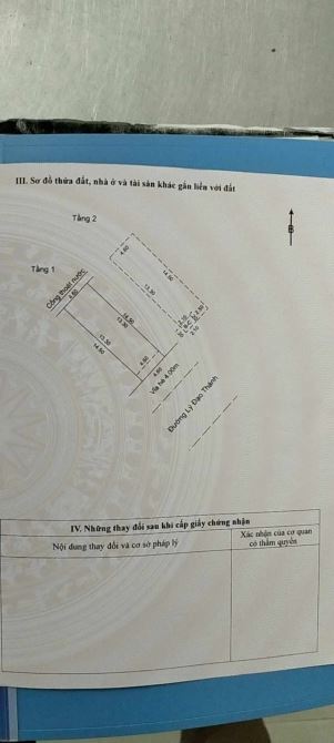 Nhà 2 Tầng Lý Đạo Thành An Hải Bắc Công Năng : 2p ngủ 2wc Diện Tích : 66.7M ngang 4m5 Hướn - 2