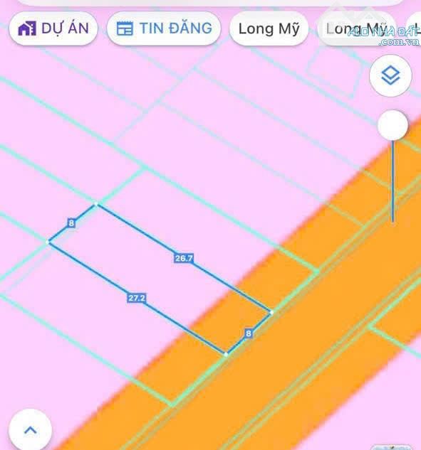 Bán 200m2 có 100m thổ cư gần hồ sở bông long mỹ - 3