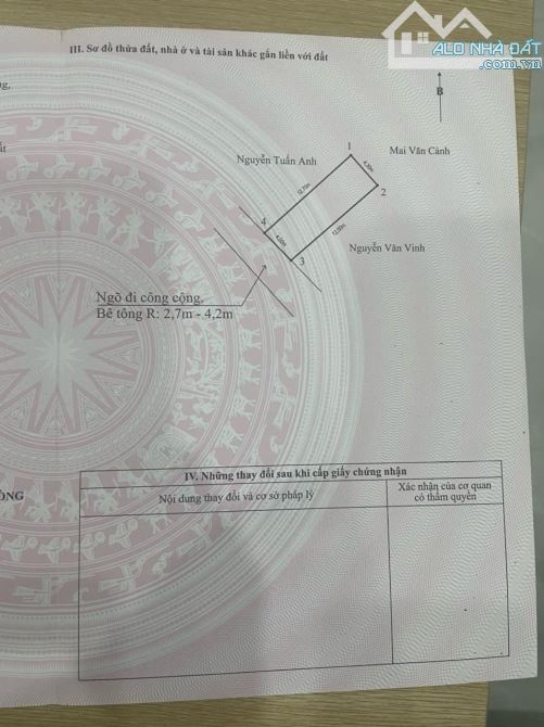 Bán lô đất 50m Hoàng Mai, Đồng Thái, An Dương giá chỉ 1,3x tỷ - 4