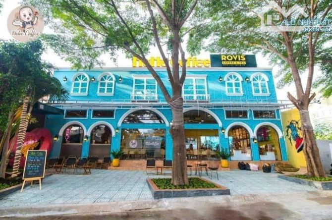 Bán quán cafe mặt tiền khu Á Châu, đường Phan Huy Ích, Vũng Tàu. S=750m2 tc, Giá 45 tỉ