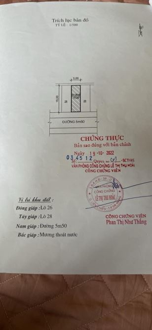 Cần bán lô đất Ngọc Hồi 5m5 View Kênh sát biển Hoà Minh - Liên Chiểu - 1