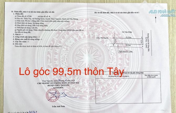 ‼️HÀNG HIẾM‼️ Lô góc ✅ mặt đường thông ra trung tâm hành chính cực đẹp 👉 giá chỉ 4,1x tỷ - 3