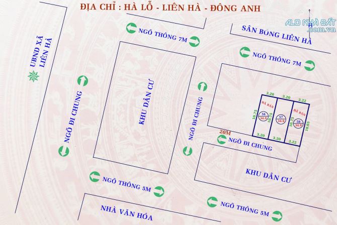 Nhỉnh tỷ đất trung tâm Liên Hà- Đông Anh- 1,15 tỷ - 4