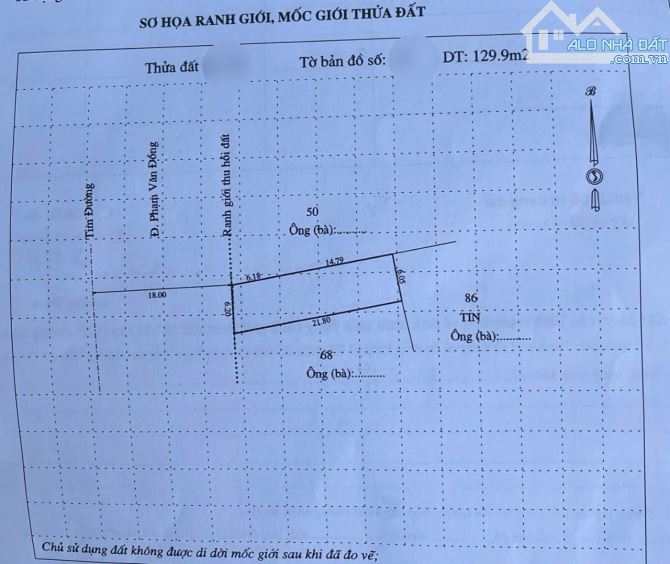 ‼️‼️Bán Đất Mặt Tiền Kinh Doanh Phạm Văn Đồng TP Huế Giá Cực Tốt - 4