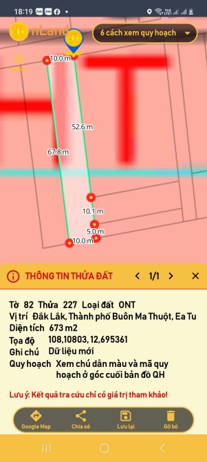 BÁN ĐẤT MẶT TIỀN ĐƯỜNG NGUYỄN HỮU THẤU 10X670 TC 100M  MẶT ĐƯỜNG NHỰA THÔNGTHOÁNG - 5