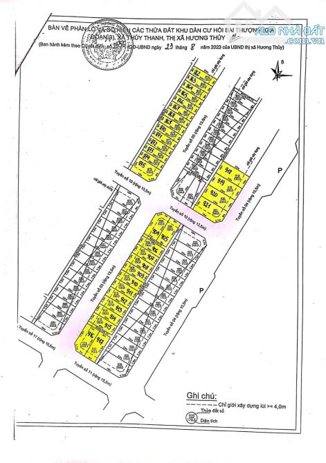 Bán đất 150m2 KQH Hói Sai Thượng, Thuỷ Thanh, TX. Hương Thuỷ, ngay bên cạnh Đại học FPT - 6