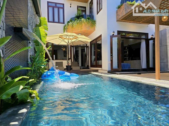 🌎🏞🏝🗺CHO THUÊ VILLA HỒ BƠI 5PN MT HOÀ MINH GẦN BIỂN  ------ 🎡Diện tích : 209m² 🎢Nhà c - 6