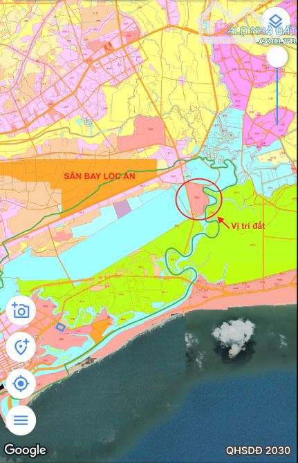 BÁN 14.5HA THỦ PHỦ DU LỊCH BIỂN LỘC AN - HỒ TRÀM, LIỀN KỀ SÂN BAY,PHÙ HỢP DỰ ÁN NGHỈ DƯỠNG - 1