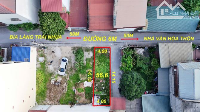 BÁN LÔ GÓC TRỤC CHÍNH 56M NGUYÊN KHÊ. ĐƯỜNG NHỰA Ô TÔ TRÁNH - 3