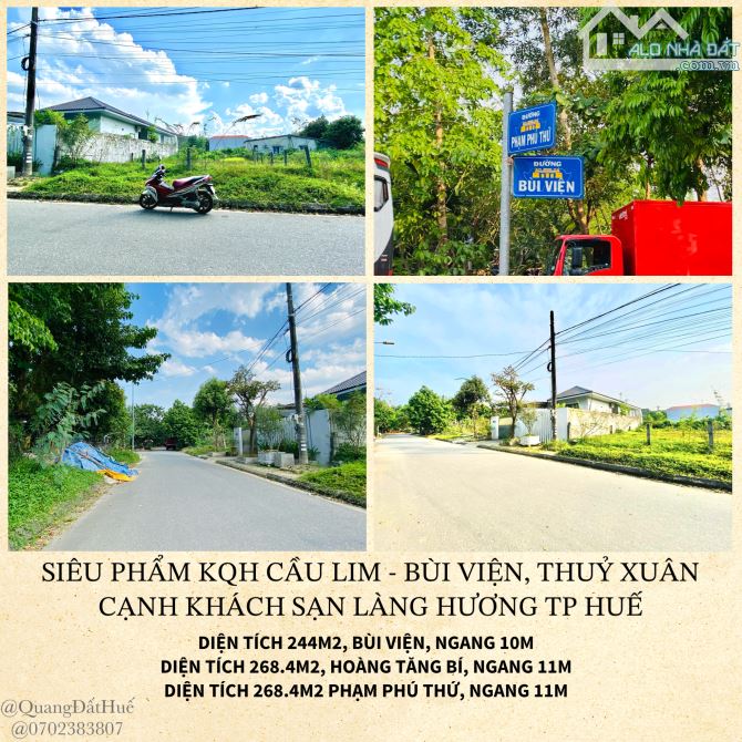 Bán đất tại KQH Cầu Lim, Bùi Viện, Thuỷ Xuân, TP Huế - 4