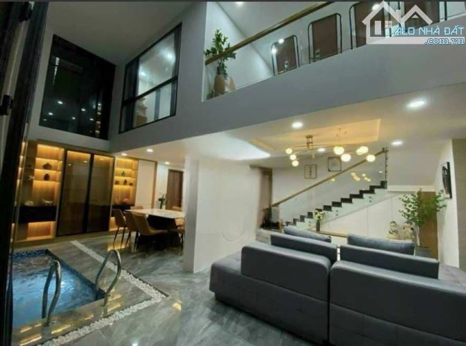 VILLA MỚI XÂY - HXT 78,4M2 4 LẦU NỘI THẤT XỊN XÒ CÓ HỒ BƠI TRONG NHÀ - 5