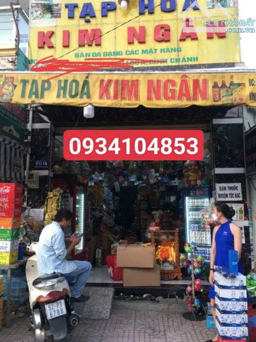 BÁN NHÀ MẶT TIỀN-12M - SAU CHỢ BÌNH CHÁNH,QL1A - CHO THUÊ-8TR-1THÁNG(BÁN TẬP HOÁ)