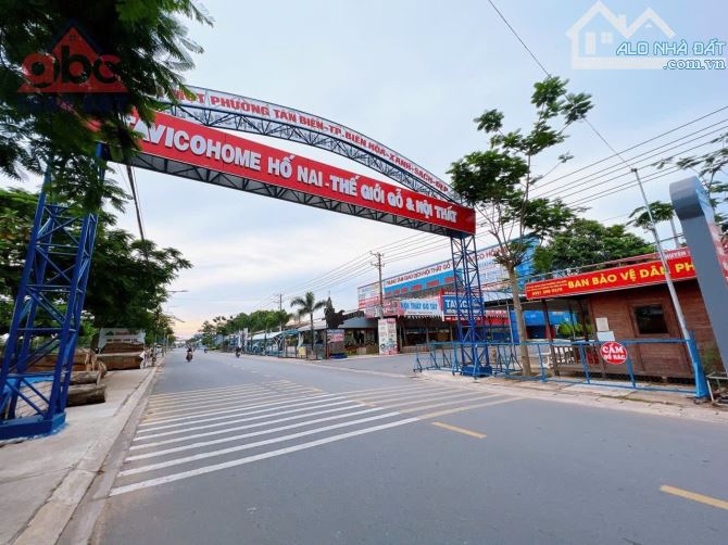 Cho thuê xưởng 600m2 mặt tiền buôn bán gần siêu thị gỗ tây TAVICO P.Tân Biên TP.Biên Hoà . - 1