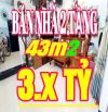 BÁN NHÀ 2 TẦNG 💥 Gần Siêu Thị Emart - 43m² 👉 3.x TỶ 🌹 #QUANG_TRUNG  #GÒ_VẤP