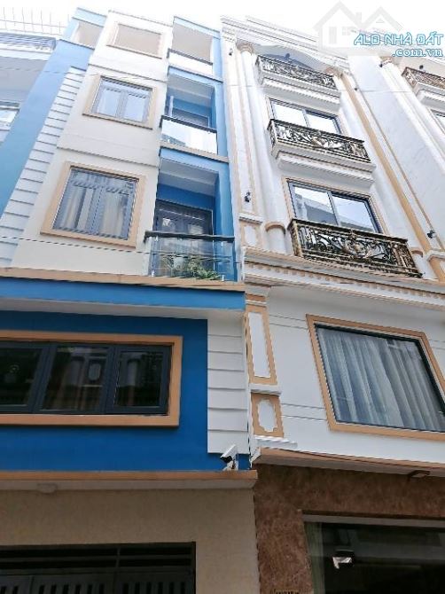 Nhà Đẹp 5 tầng, 4x15m, Hẻm xe hơi ngay Hoàng Hoa Thám, gần chơ cây Quéo.