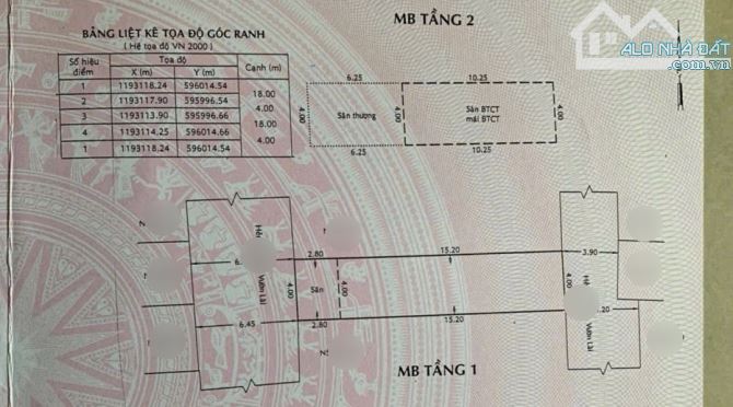 Bán Nhà 4x18m 2 Mặt Hẻm Trước Sau Vườn Lài-Ngay Phan Đình Phùng-Gần Khu Tân Thành - 2