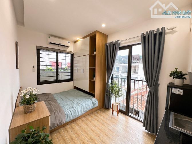 Giá siêu tốt! Bán toà CHDV Minh Khai gần KTQD 60m2*7T TM 16 phòng DT 100tr/th, PCCC, oto - 3