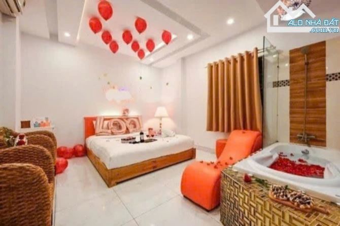 CHO THUÊ KHÁCH SẠN – Mặt Tiền Phường 15, Tân Bình – 22 Phòng Full NT -8mx18m –1H 1T 2L TM