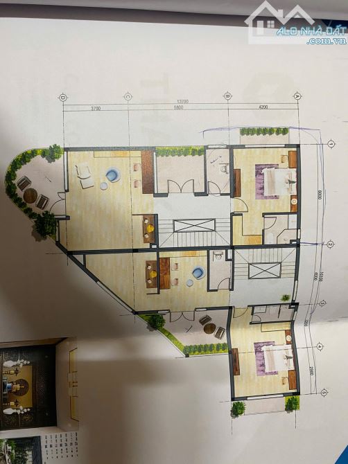 ĐẤT 2 MẶT TIỀN ĐƯỜNG Ô TÔ LỚN TRUNG TÂM 415M2 THÍCH  HỢP LÀM VILLA CÓ DIỆN TÍCH LỚN .