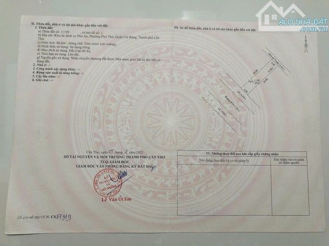 BÁN ĐẤT ĐƯỜNG B14 KHU DÂN CÂN CƯ PHÚ AN